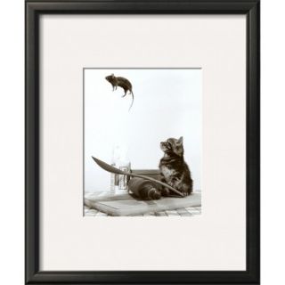 Art   Cat and Mouse Framed Print