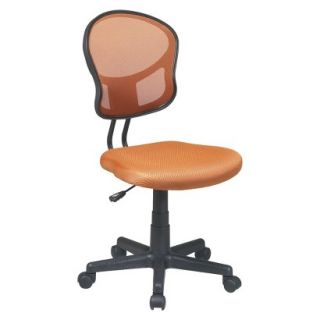 Task Chair Office Star Mesh Task Chair   Orange