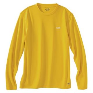C9 by Champion Mens Advanced Duo Dry Training Long Sleeve Top   Yellow L