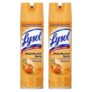LYSOL Disinfectant Spray   CIRUS MEADOWS, 19 Ounces, 2 Pack