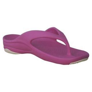 Girls Dawgs Premium Flip Flop   Hot Pink/White (11)