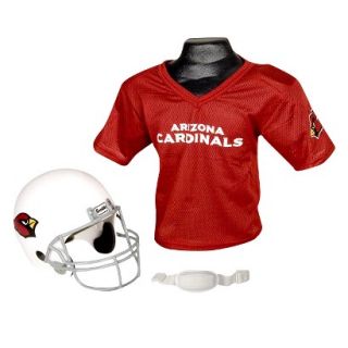 Franklin Sports NFL Cardinals Helmet/Jersey set  OSFM ages 5 9
