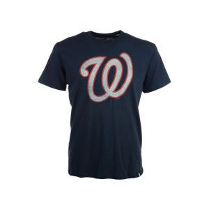 Washington Nationals 47 Brand MLB Scrum Logo T Shirt