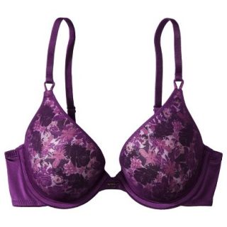 Self Expressions By Maidenform Womens Natural Boost Bra   Lotus Autumn Floral