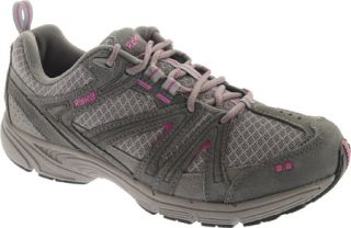 Womens Ryka Cascade   Dark Grey/Nickel Grey/Purple Walking Shoes