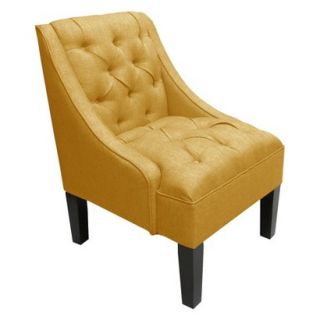 Skyline Accent Chair Upholstered Chair Skyline Furniture Swoop Arm Tufted
