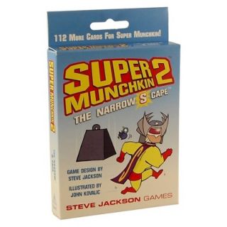 SUPER MUNCHKIN 2 The Narrow S Cape Steve Jackson Superhero Themed Game