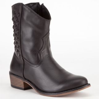 Yolanda Womens Boots Black In Sizes 8.5, 5.5, 7, 10, 6, 6.5, 7.5, 8,