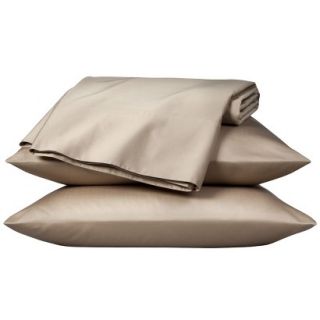 Fieldcrest Luxury 800 Thread Count Fitted Sheet   Taupe (California King)