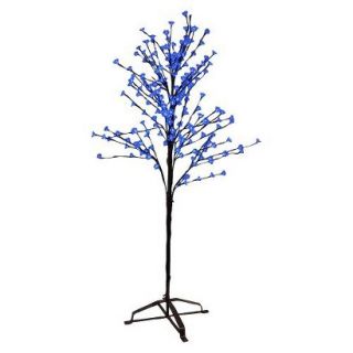LED Lighted Blossom Tree   Blue (6.5)