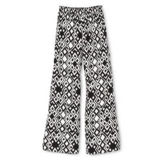 Mossimo Supply Co. Juniors Printed Pant   Black/White XL(15 17)