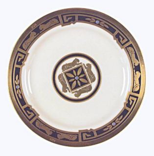 Cartier La Maison De LArt Deco Bread & Butter Plate, Fine China Dinnerware   Bl