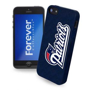 New England Patriots Forever Collectibles IPHONE 5 CASE SILICONE LOGO