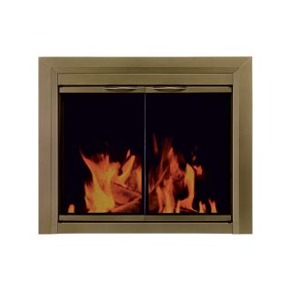 Pleasant Hearth Cahill Fireplace Glass Door   For Masonry Fireplaces, Medium,