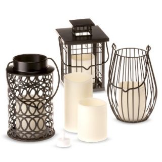 Energizer Flameless Candle Outdoor Wedding 23 Piece Starter Pack   Ivory