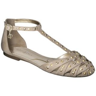 Womens Sam & Libby Carson Studded Two Piece Flat   Nude 7