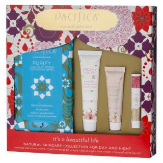 Pacifica Natural Skin Care Collection for Day & Night   4ct