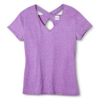 C9 by Champion Womens Open Back Yoga Layering Top   Lilac XXL