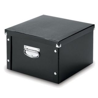 Black Snap N Store Large Storage Box   2 Pack