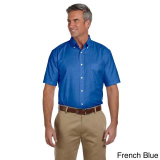 Mens Short sleeve Stain release Oxford