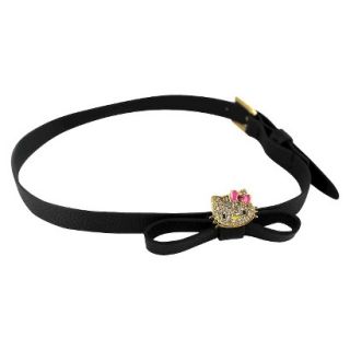 Hello Kitty Wrap Bracelet   Black/Gold