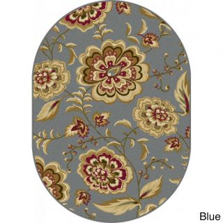 Lagoon Oval Transitional Area Rug (53 X 73)