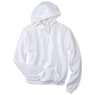Hanes Premium Mens Fleece Hooded Sweatshirt   White XXL