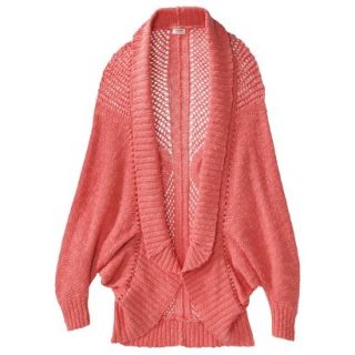 Mossimo Supply Co. Juniors Plus Size Open Sweater   Orange 3