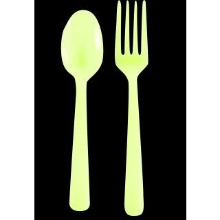 Glow in the Dark Forks and Spoons