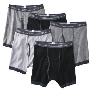 Boys Hanes Multicolor 5 pack Ringer Boxer Brief Underwear S(6 7)