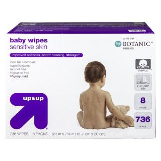 up&up Sensitive Baby Wipes Refill Pack   736 Count