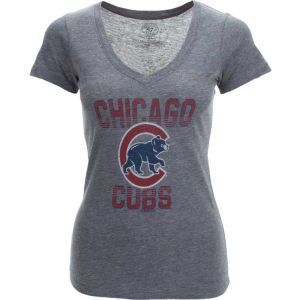 Chicago Cubs 47 Brand MLB Womens Confetti T Shirt