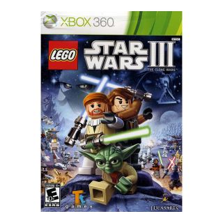 Xbox 360 LEGO Star Wars III The Clone Wars Video Game