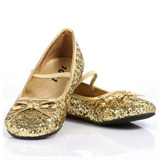 Sparkle Ballerina Shoes (Gold) Child