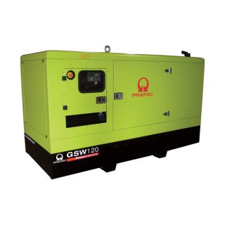 Pramac Commercial Standby Generator   96 kW, 120/208 Volts, Perkins Engine,