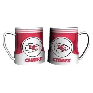 Boelter Brands NFL 2 Pack Kansas City Chiefs Game Time Mug   20 oz
