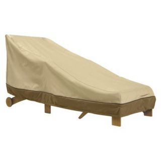 Patio Chaise Cover   Beige/Brown