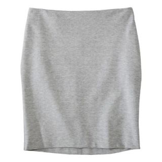 Merona Womens Ponte Pencil Skirt   Radiant Gray   18