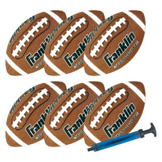 Franklin Official Grip Rite Football Team Pack with Pump