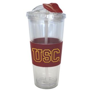 Boelter Brands NCAA 2 Pack USC Trojans No Spill Double Walled Tumbler with