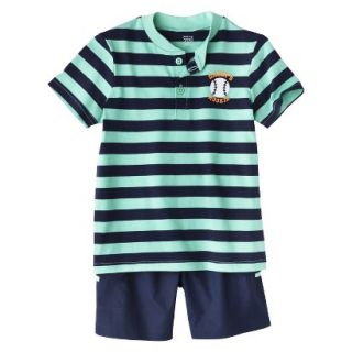 Just One YouMade by Carters Newborn Infant Boys 2 Piece Set   Turquoise/Blue