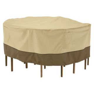 Patio Table and Chair Cover   Beige/Brown