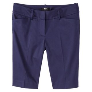 Mossimo Petites 10 Bermuda Shorts   Blue 8P