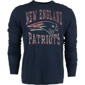 New England Patriots 47 Brand NFL Logo Scrum Long Sleeve T Shirt