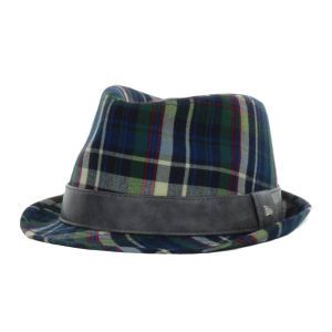 New Era EK Plaid Ivy Fedora