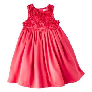 Just One YouMade by Carters Newborn Girls Rosette Dress   Strawberry 9 M