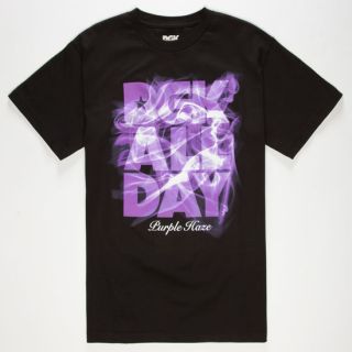 Purple Haze Mens T Shirt Black In Sizes Small, Xx Large, X Large, Medium, L