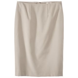 Merona Petites Classic Pencil Skirt   Khaki 10P