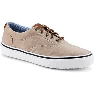 Sperry Top Sider Mens Striper CVO Chambray Tan Chambray Shoes, Size 8.5 M   1048149