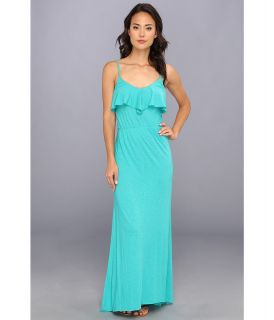 LAmade Flutter Maxi Dress Womens Dress (Blue)